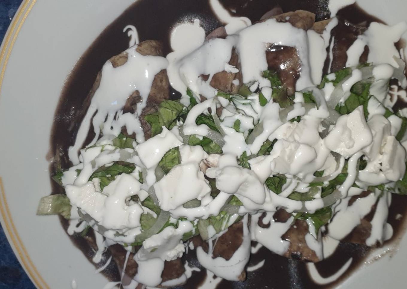 Enfrijoladas fit. 🥗