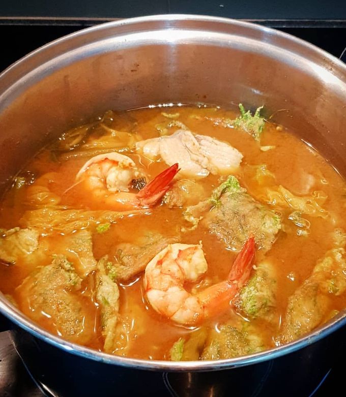 รูปของ แกงส้ม ชะอมกุ้ง