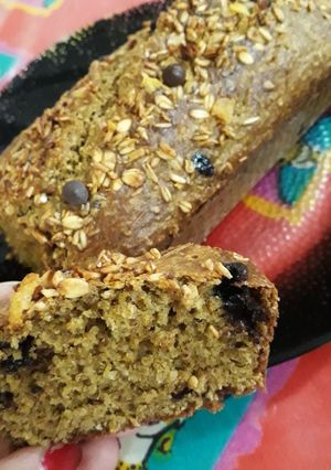 Una foto de Budín integral de naranja