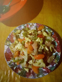 Foto resep Tumis sayur.. Campur bakso.. Sosis.. Orik telor