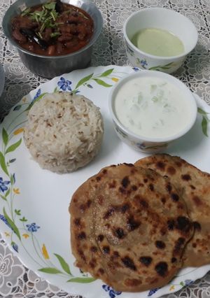 A picture of Punjabi Thali.