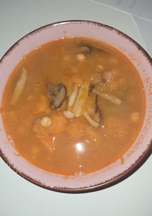 Una foto de Guiso de calabaza