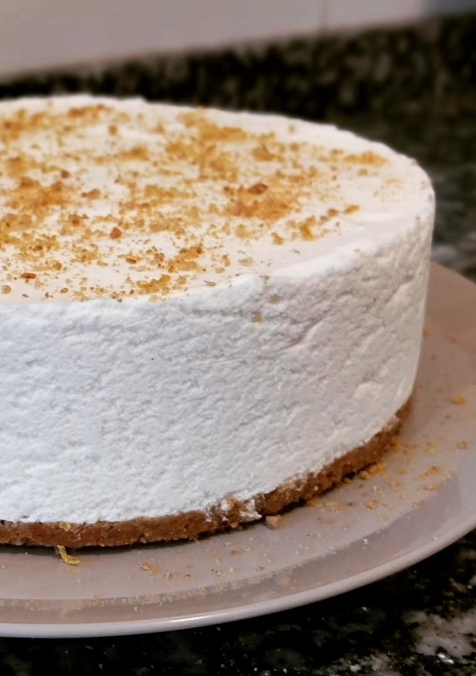 Una foto de Tarta mousse de limón
