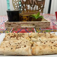 A picture of Turkish Cheese Cigar Borek 🇹🇷.