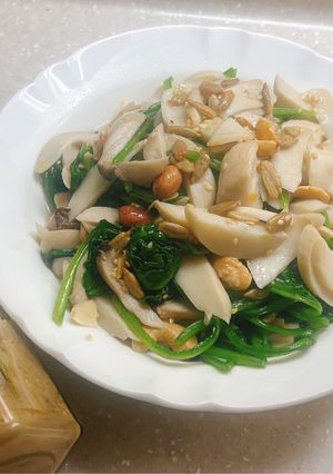 胡麻果油拌時蔬 的食譜成品照片