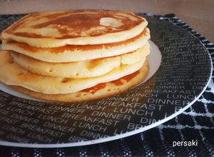 Φωτογραφία της συνταγής Pancakes με καλαμποκάλευρο και κεφίρ