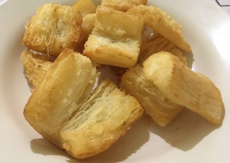 Bagaimana Menyiapkan Singkong Goreng yang Lezat Sekali