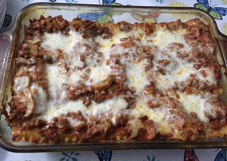 Recipe of Ultimate Easy Poor mans Lasagna