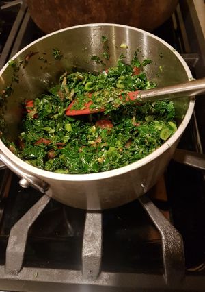 A picture of Sukuma wiki.