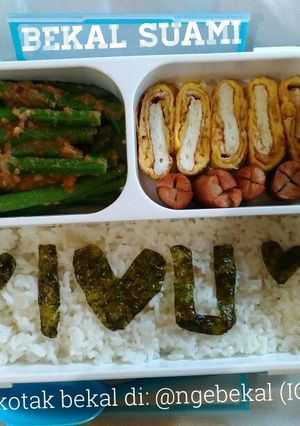 Foto resep Bekal suami #senin