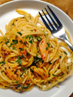 Foto resep Spaghetti Aglio Olio