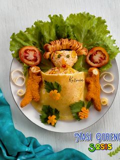 Foto resep Nasi Goreng sosis