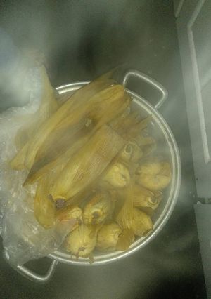 A picture of Tamales.