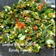 Sambal Pencok Katel dan Kacang Panjang