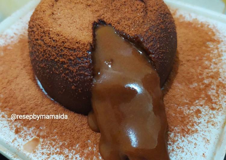 Bagaimana Membuat Milo Lava Cake Anti Gagal