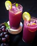 Black Grapes Mint Mojito