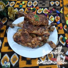 A picture of Roasted Chicken Whole Thighs.