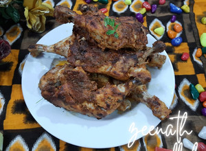 A picture of Roasted Chicken Whole Thighs.
