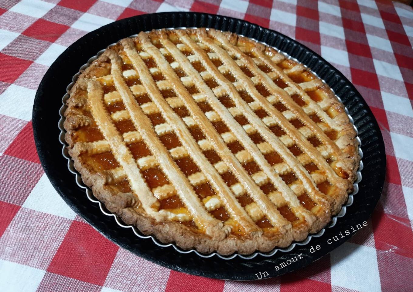 Tarte à la confiture ☕