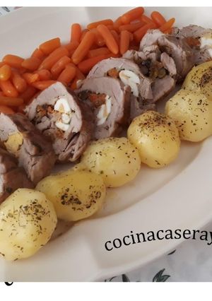 Foto principal de Solomillo de cerdo relleno -en olla rápida-