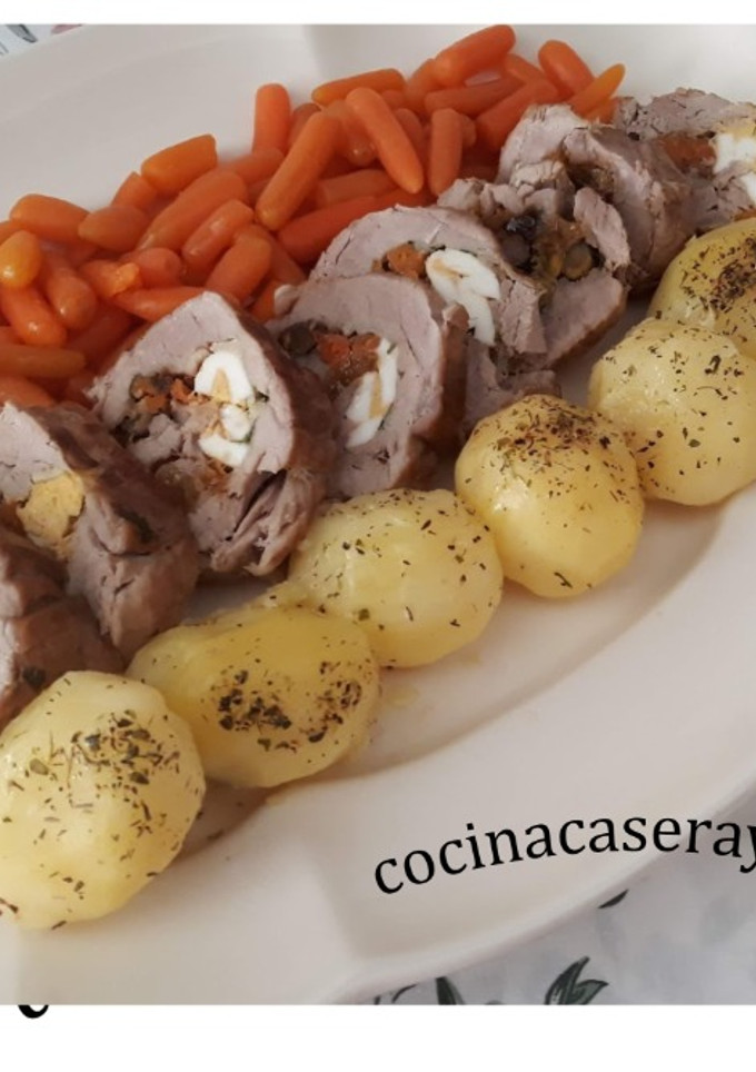 Una foto de Solomillo de cerdo relleno -en olla rápida-