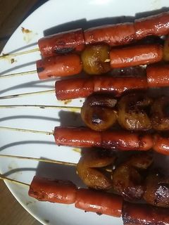 Foto resep Bakso sosis bakar teflon