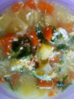 Foto resep Sayur sop telur
