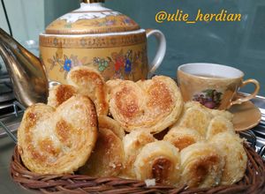 Foto resep Palmier cookies (genji pie ala ala) 3 bahan saja