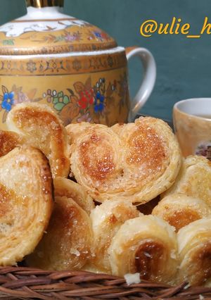 Foto resep Palmier cookies (genji pie ala ala) 3 bahan saja