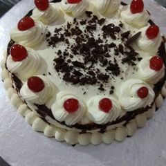 Black forest cake(valentine's Day special) A picture of Black forest cake(valentine's Day special).