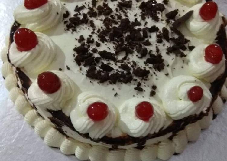 How to Make Ultimate Black forest cake(valentine&#39;s Day special)