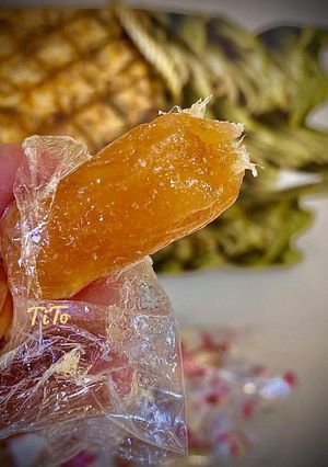 Hình của món Mứt mãng cầu xiêm.