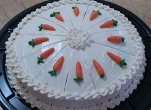 Una foto de Pastel de Zanahoria