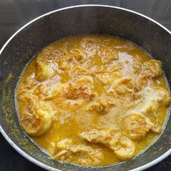 Machher Jhaal / Fish in Mustard curry A picture of Machher Jhaal / Fish in Mustard curry.