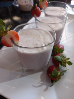A picture of Strawberry Milk Shake.