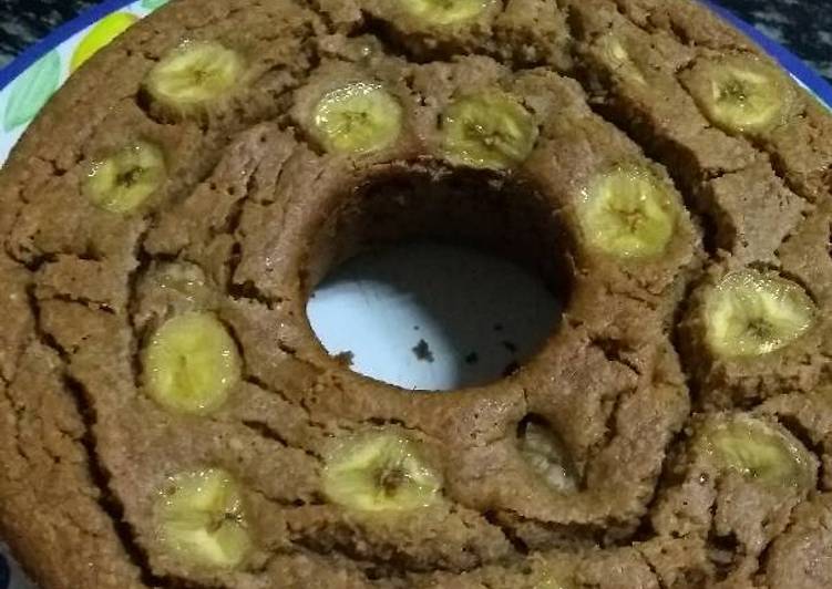 Bolo light de banana