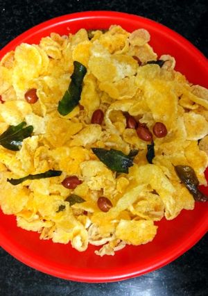 A picture of Corn chivda /makai nu namkeen.