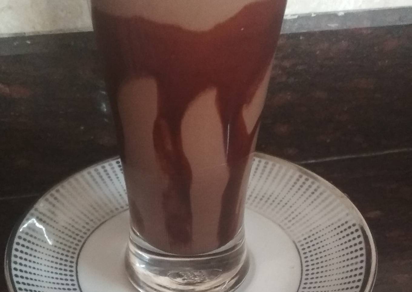 Chocolate milkshake