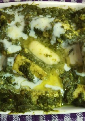 পালং পনির (palang paneer recipe in Bengali) রেসিপির প্রধান ছবি