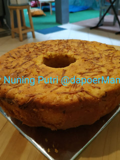 Foto resep 7. Bolu Tape Keju rasa Cheese Cake