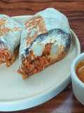 Northern-Style Burritos with Baby Potatoes and Hollandaise Sauce