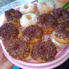 A picture of Donat kentang ❤️.