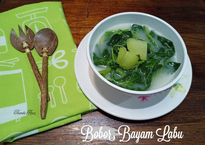Bobor Bayam Labu