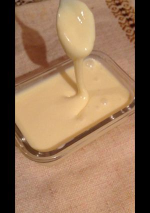 A picture of Easiest Sweetened Condensed Milk in the Blender.
