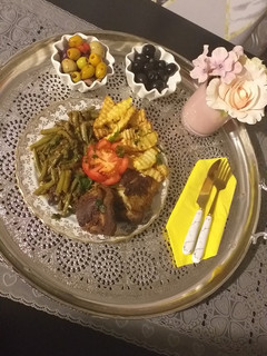 صورة لوصفة لوبيا خضراء باللحم🥩👌