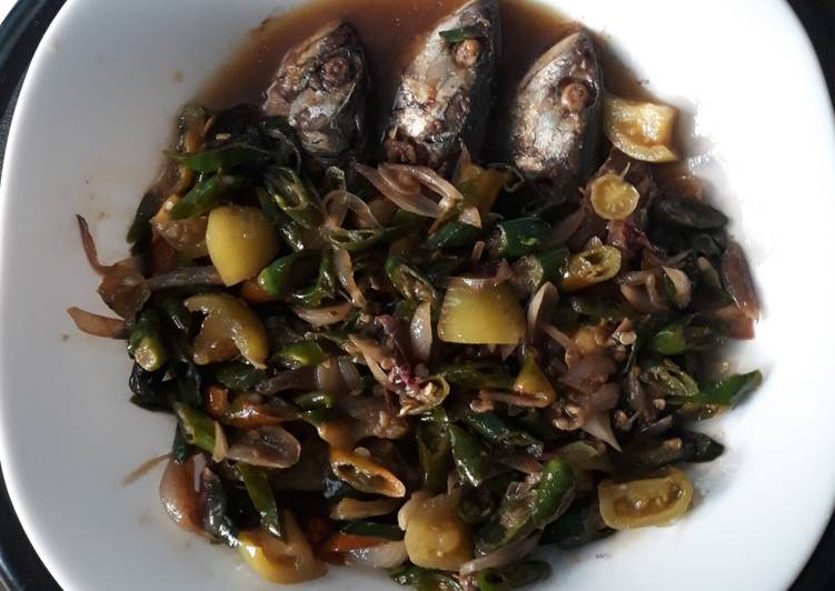 Ikan Peda berselimut cabe hijau