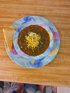 A picture of Lee's Easy Instapot Pinto Beans.