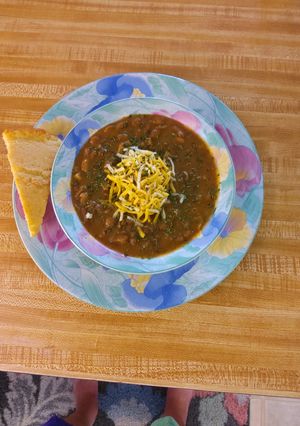 A picture of Lee's Easy Instapot Pinto Beans.