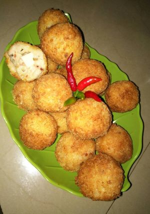 Foto resep 21. Cheeseball Makaroni