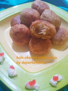 Foto resep Bola churros pisang keju